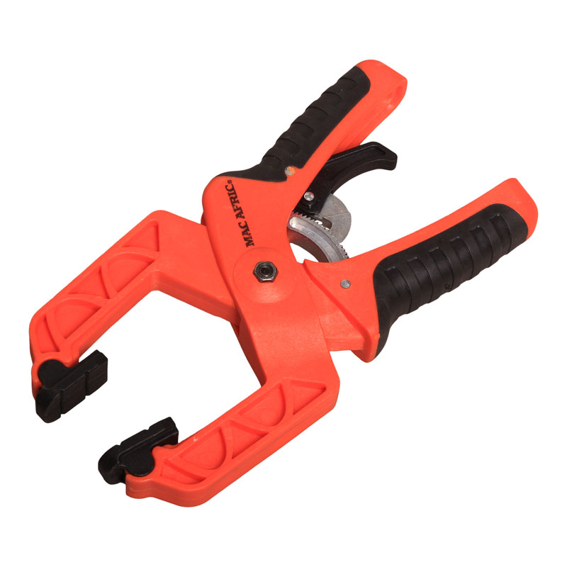MAC AFRIC Ratcheting Spring Clamp - 225 mm (75 mm Jaw)