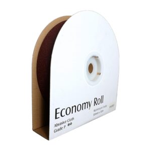 BULLDOG INDUSTRIAL Emery Cloth Roll, 50mmx50m
