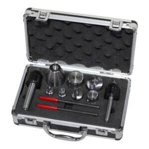 MAC AFRIC 9 PCS Set Drive & Live Centers Set in Aluminium Case