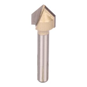 MAC AFRIC 90° V GROOVING BIT 1/4X1/2X1/2 INCH ROUTER BIT