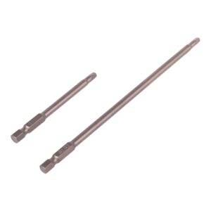 Square Dr. Screwdriver Bit Set: Length 150mm and 75mm