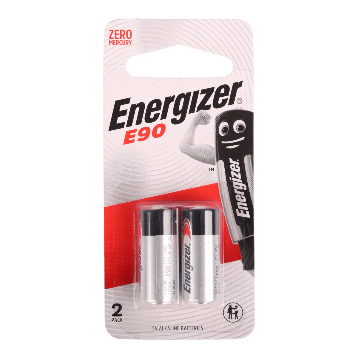 Energizer E90 1.5V Miniature Alkaline Battery – 2 Pack