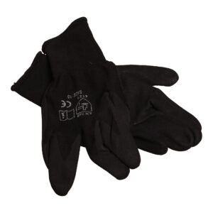MAC AFRIC Black Nitrile Sandy Finish Work Gloves (Size 10)