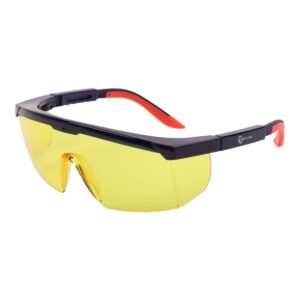 SAFETY YELLOW ANTI SCRATCH GOGGLES ADJ