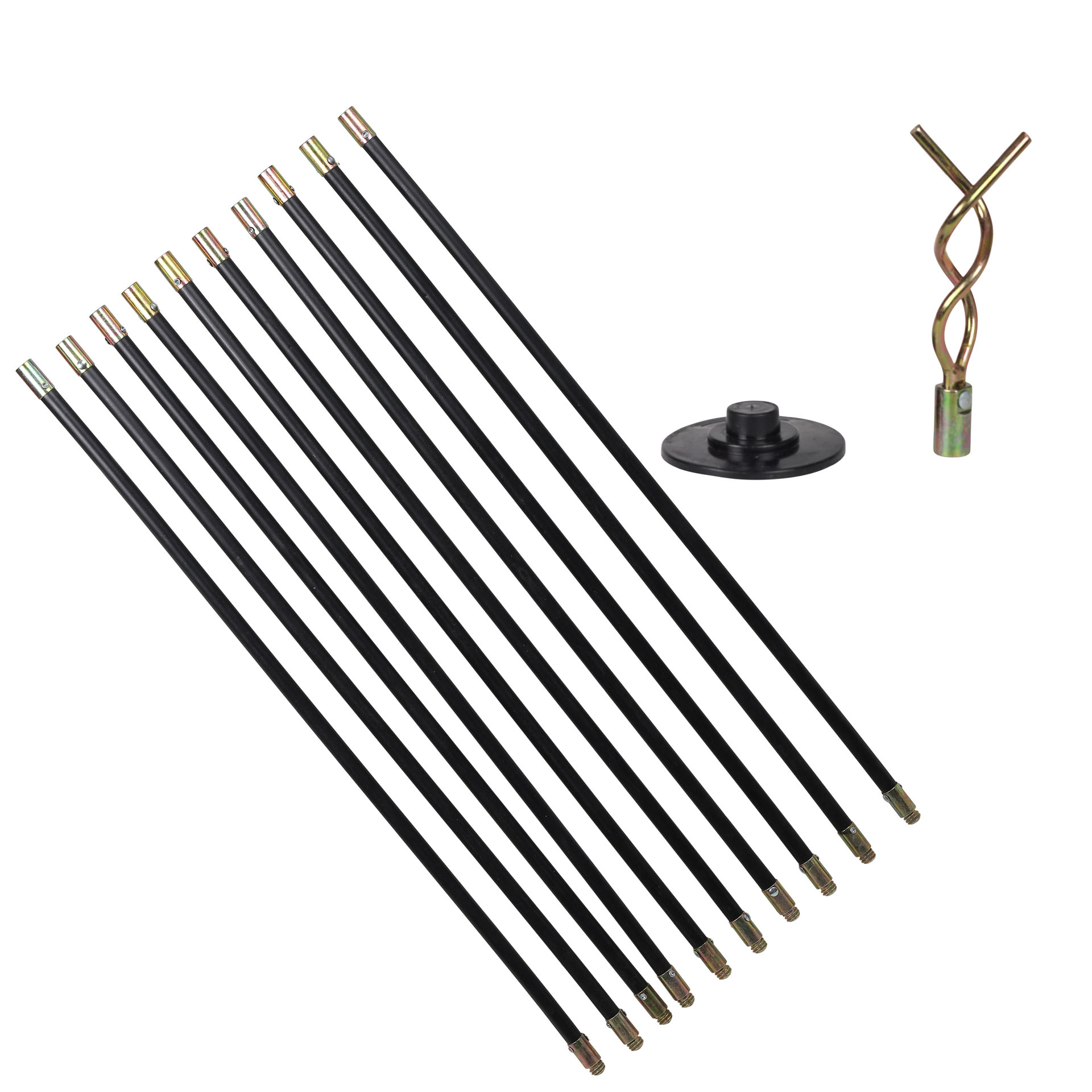 MAC AFRIC 12pce Drain Cleaning Rod Set (9 Meters)