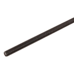 Threded Rod Black M6 x 1m