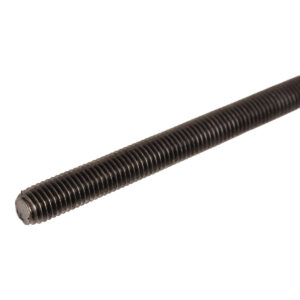 Threaded Rod Black M12x1m
