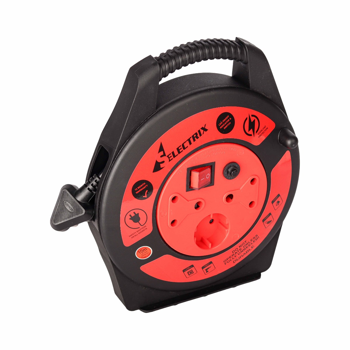 ELECTIX 10m Closed Extension Reel