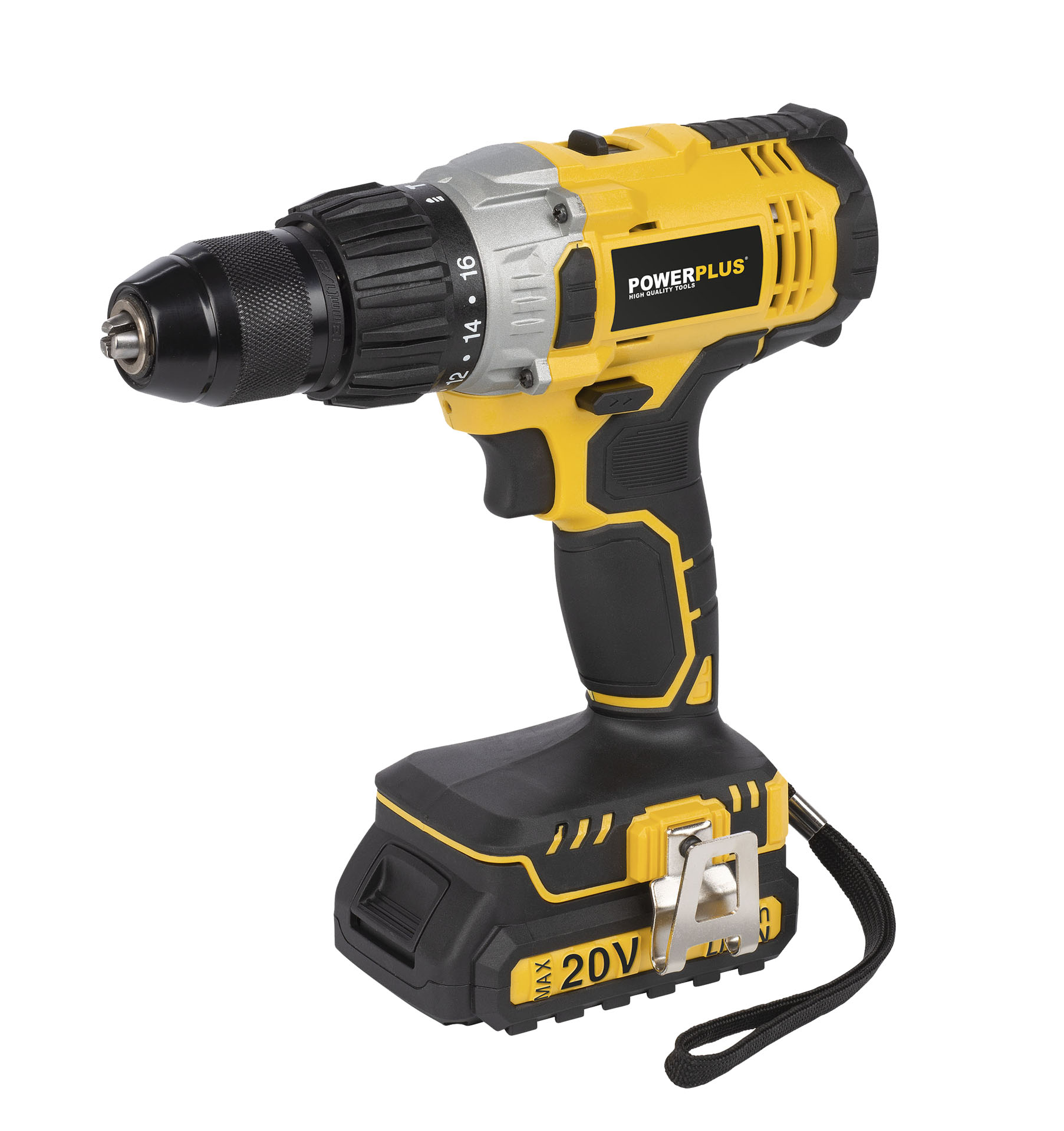 POWERPLUS POWX00445 Impact Drill/Screwdriver 20V LI-ION