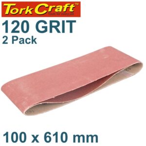 POWERPLUS Sanding Belt 100 x 610 MM - 2 PCS G120