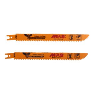 2Pce 200mm Multicutter U-Shank